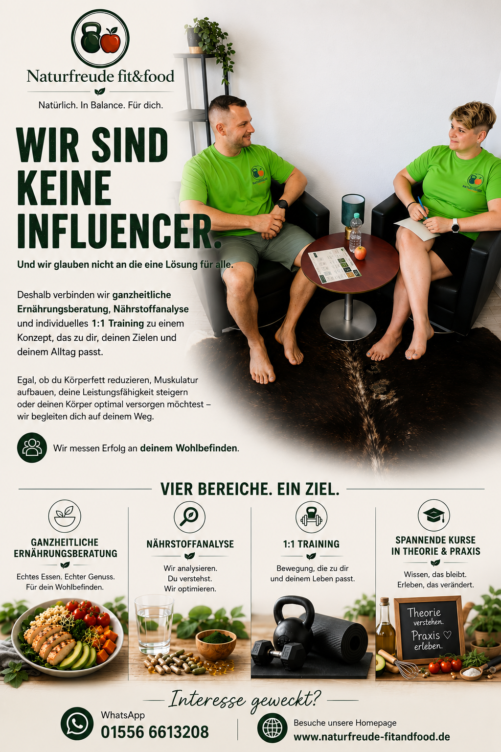 Benjamin und Miriam Ersing — Naturfreude fit&food